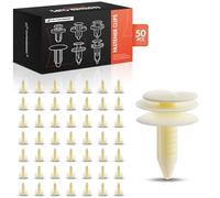 A-Premium 50PCS Nylon Retainer Clip Fasteners Compatible with GM Truck Models 1989-2024 & Chevrolet Camaro 1982-2024 & Pontiac Firebird 1982-2024 - For 8mm Hole