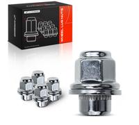A-Premium 5PCS Wheel Lug Nuts M12 x 1.5 Mag Lug Nuts Compatible with Toyota Avalon Camry Corolla RAV4 Tacoma Sienna Lexus ES RX Pontiac Scion