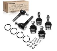 A-Premium 6Pcs Front Suspension Kit Outer Tie Rod End Ball Joint Compatible with Ford F-150 1980-1993 Bronco 1980-1996