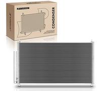 A-Premium A/C Condenser AC Air Conditioning with Receiver Drier Compatible with Honda Odyssey 2011-2017 V6 3.5L, Replace for 80110TK8A01, 80110TK8A02, 80110SK8A01