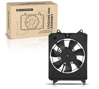 A-Premium A/C Condenser Cooling Fan Assembly Compatible with Honda HR-V HRV 2016 2017 2018 2019 2020 2021 2022, 1.8L, with Shroud, Right Passenger Side