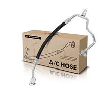 A-Premium A/C Discharge Line Hose Assembly Compatible with BMW 550i/650i 2006-2010, M5 2009, 4.8L 5.0L, Compressor to Condenser