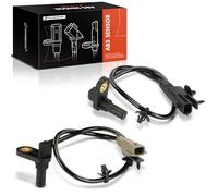 A-Premium ABS Wheel Speed Sensor Compatible with Infiniti Model - Q50 2014-2020, Q60 2017-2019 - Rear Driver and Passenger Side, 2-PC Set, Replace# 479014GA0A, 479004GA0A