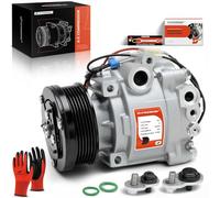 A-Premium AC Compressor Replacement for Buick Encore Chevrolet Trax 2013-2021 Sonic 2013-2020, 1.4L L4 Gas DOHC Turbocharged, 95mm PV6, 12V