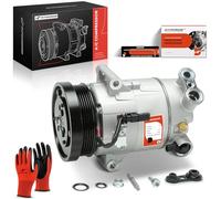 A-Premium AC Compressor with Clutch Compatible with Chevrolet Colorado 2015-2020 Equinox 2018-2020 GMC Canyon 2015-2019 Terrain 2.5L 1.5L