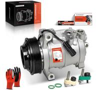 A-Premium AC Compressor with Clutch Compatible with Chrysler 300 2011-2013 Dodge Challenger Charger Durango Jeep Grand Cherokee