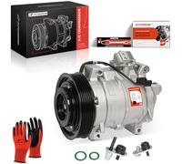 A-Premium AC Compressor with Clutch Compatible with Honda Accord 2008-2012 Crosstour 2012-2015 L4 2.4L
