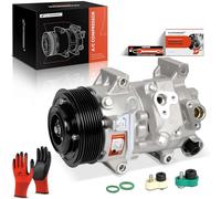 A-Premium Air Conditioner AC Compressor with Clutch Compatible with Toyota Corolla 2009-2010 2.4L, Matrix 2009-2013 2.4L & Scion xB 2008-2015 & Pontiac Vibe 2009-2010