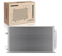 A-Premium Air Conditioning AC A/C Condenser Compatible with Jeep Renegade 2015-2018 Fiat 500X 2016-2018 L4 1.4L with Receiver Drier