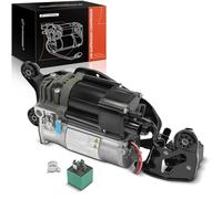 A-Premium Air Suspension Compressor with Bracket Compatible with BMW X5 2014-2018 X6 2015-2019