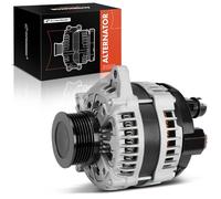 A-Premium Alternator Compatible with Ford Mustang 2015 2016 2017, 5.0L 5.2L, 12V 200A 6-Groove Clutch Pulley Clockwise, Replace# 1042106950, FR3T10300HA