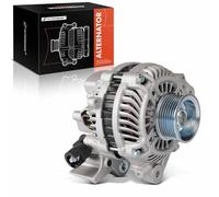 A-Premium Alternator Compatible with Honda Civic 2006 2007 2008 2009 2010 2011 L4 1.8L, 80A 12V CW 7-Groove Pulley, Replace# 31100RNAA01, 31100RNAA012M2