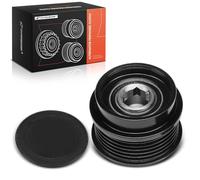 A-Premium Alternator Freewheel Clutch Pulley Compatible with Jeep Grand Cherokee 2003, Wrangler 2003-2006, Liberty 2002-2006, TJ 2003/2005-2006 & Dodge Dakota 2003-2004, 6 Grooves Clockwise