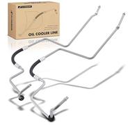 A-Premium Automatic Transmission Oil Cooler Line Hose Assembly Compatible with Jeep Grand Cherokee 2005-2010 Commander 2006-2010 3.7L 6.1L