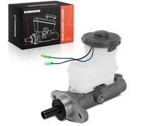 A-Premium Brake Master Cylinder with Reservoir and Cap | Compatible with Honda Vehicles - Civic EX 1997-1998, Reliable Sealing - Replace OE# 46100S04L51, 46100S04L53