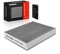 A-Premium Cabin Air Filter with Activated Carbon Compatible with Ford Bronco Sport 21-23, Escape 20-22, Explorer 20-23, Maverick & Lincoln Aviator 20-23, Corsair, Replace# JX6Z19N619BA