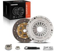 A-Premium Clutch Kit Replacement for Kia Sportage 1995-2002, 1.8L 2.0L, Disc Dia 225mm, Disc Spline 22T, Shaft Dia 24.3mm
