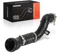 A-Premium Cold Side Intercooler Pipe Outlet Duct Hose w/IAT Compatible with Ford - 2011-2016 - F250 Super Duty, F350 Super Duty, F450 Super Duty, F550 Super Duty, V8 6.7L Diesel
