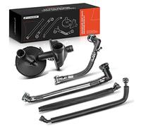A-Premium Crankcase Vent Valve Breather Hose Kit PCV Ventilation Separator