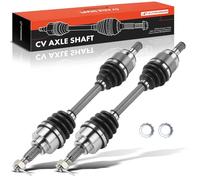 A-Premium CV Axle Shaft Assembly Compatible with Honda Rancher 350 2000-2005, Rancher 400 2004-2007, Rancher 420 2007-2013, 4x4 Models Only, Front Left & Right 2-PC Set