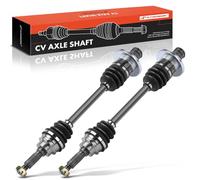 A-Premium CV Axle Shaft Assembly Compatible with Suzuki King Quad 450 2007-2010 King Quad 500 2009-2021 King Quad 750 2008-2009/2011-2021 Rear Driver and Passenger Side 2-PC Set