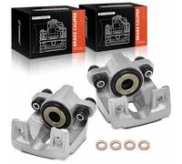 A-Premium Disc Brake Caliper Assembly Without Bracket Compatible with Ford, Lincoln and Mercury Models - Crown Victoria/Town Car/Grand Marquis 2003-2011, Ranger, Marauder - Rear Driver and Passenger