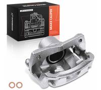 A-Premium Disc Brake Caliper with Bracket Compatible with Toyota Echo 2001-2005 MR2 Spyder 2000-2005 L4 1.5L 1.8L Front Driver or Passenger Side