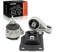 A-Premium Engine and Transmission Mount Replacement for Ford Focus 2001-2003, 2.0L, Sohc, Set of 3