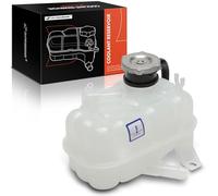 A-Premium Engine Coolant Overflow Recovery Reservoir Tank [with Cap & Tubing] Compatible with Fiat 500 2012-2017, 1.4L, SOHC Naturally Aspirated, Replace# 55111314AC