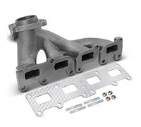 A-Premium Engine Exhaust Manifold Kit W/Gasket, Studs, Nuts [4Cyl 2.4L] Compatible with Jeep KJ Series Liberty 2002-2005, TJ Series TJ 2003 2005-2006, TJ Series Wrangler 2003-2006, Replace# 53013263AB