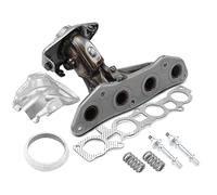 A-Premium Engine Exhaust Manifold Kit W/Gaskets & Studs & Springs [DOHC 4Cyl 1.6L] Compatible with Nissan Versa 2009 2010 2011, Replace# 14002EE00A