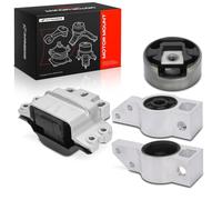 A-Premium Engine Motor Mount and Transmission Mount Kit Compatible with Volkswagen Jetta 2005-2006 1.9L 2.5L, Jetta 2007-2013 2.5L, Rabbit 2006-2009 2.5L, Set of 4