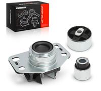 A-Premium Engine Mount Fit for Nissan Platina 2002-2010 Renault Clio Kangoo Kit, 1.6L, Manual Trans, A Set of 2