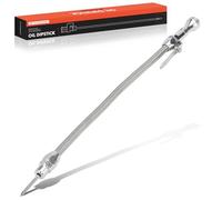 A-Premium Engine Oil Dipstick Dip Stick Compatible with 1963-1997 SB Ford 289 302 302 351W & BB Ford 429-460 429460 Engines, 18.31 Inch, Flexible Stainless Steel Oil Level Dipstick