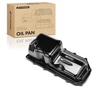 A-Premium Engine Oil Pan Sump with Drain Plug Compatible with Dodge Avenger 1995-1999 & Chrysler Sebring 1995-1999 & Mitsubishi Eclipse 1995-1999 & Eagle Talon 1995-1998, 2.0L Naturally Aspirated