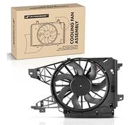 A-Premium Engine Radiator Cooling Fan Assembly Compatible with Chevrolet Corvette 2005-2013 & Cadillac XLR 2005-2009, 4.4L 4.6L 6.0L 6.2L 7.0L, Replace# 15819952, 15232673