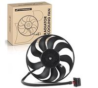 A-Premium Engine Radiator Cooling Fan Assembly Compatible with Volkswagen Jetta 1999-2005, Golf 1999-2006, Beetle 1998-2006 & Audi TT 2000-2002, TT Quattro 2000-2006, Replace# 1J0959455K