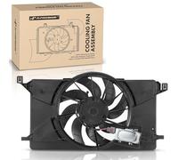 A-Premium Engine Radiator Cooling Fan Assembly with Brushless Motor Compatible with Select Ford Models - Focus 2012-2018 - Replace# BV6Z8C607K