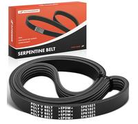 A-Premium Engine Serpentine Drive Belt Compatible with Chevrolet Malibu 2005-2012, Classic 2005 & BMW X5 2002-2003 & Pontiac G6 2006-2010, Solstice & Saturn Aura, Sky, 2.0L 2.2L 2.4L 4.4L 4.6L