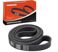 A-Premium Engine Serpentine Drive Belt Compatible with Jeep Liberty 2002-2006 & Cadillac 60 Special 1993, Commercial Chassis 1991, DeVille Eldorado Seville 1991-1993, Fleetwood 1991-1992, 3.7L 4.9L