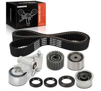 A-Premium Engine Timing Belt Kit with Tensioner & Idler Sprocket & Seal Compatible with Subaru Outback 00-12, Impreza 99-11, Forester 99-10, Legacy 99-12 & Saab 9-2X 05-06, SOHC H4