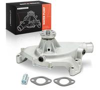 A-Premium Engine Water Pump with Gasket Compatible with Chevrolet Malibu, Impala, Camaro, Caprice, C10 C20 C30 K10 K20 K30 Pickup, C10 C20 K20 C2500 Suburban & GMC C15 C1500 C25 C2500 R2500 Suburban