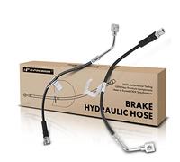 A-Premium Front Brake Hydraulic Hoses Compatible with Select Hummer Models - H3 2006-2010, H3T 2009-2010, 2-PC Set