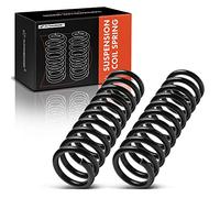 A-Premium Front Left and Right Coil Spring Compatible with Jeep Liberty 2002 2003 2004 2005 2006 2007, 2-PC Set, Replace# 52088629AA, 52088630AC
