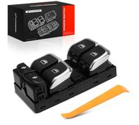 A-Premium Front Left Driver Side Power Window Switch, with Safety Lock