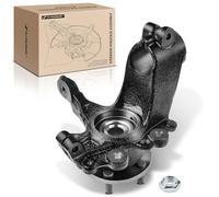 A-Premium Front Left Steering Knuckle & Wheel Bearing Hub Assembly Compatible with Ford Focus 2012-2018, w/5-Lug, Driver Side