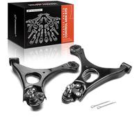 A-Premium Front Lower Control Arm, with Ball Joint & Bushing | Compatible with Honda Civic 2006-2011 & Acura CSX 2006-2011, Pack of 2, Fix Clunking Noise Over Bumps