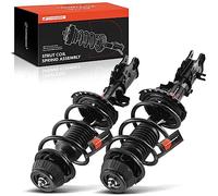 A-Premium Front Pair (2) Complete Strut & Coil Spring Assembly Compatible with Hyundai Accent 2012 2013 2014 2015 2016 2017, Driver and Passenger Side