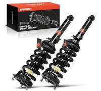A-Premium Front Pair (2) Complete Strut & Coil Spring Assembly Compatible with Infiniti Q60 2014-2015, G37 2009-2013, 3.7L, Driver and Passenger Side, Replace# 28920392, 28920393
