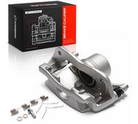 A-Premium Front Right Passenger Disc Brake Caliper with Bracket | Compatible with Honda Models - CR-V 2002-2004, Element 2003-2011, Corrosion-resistant, Direct-fit